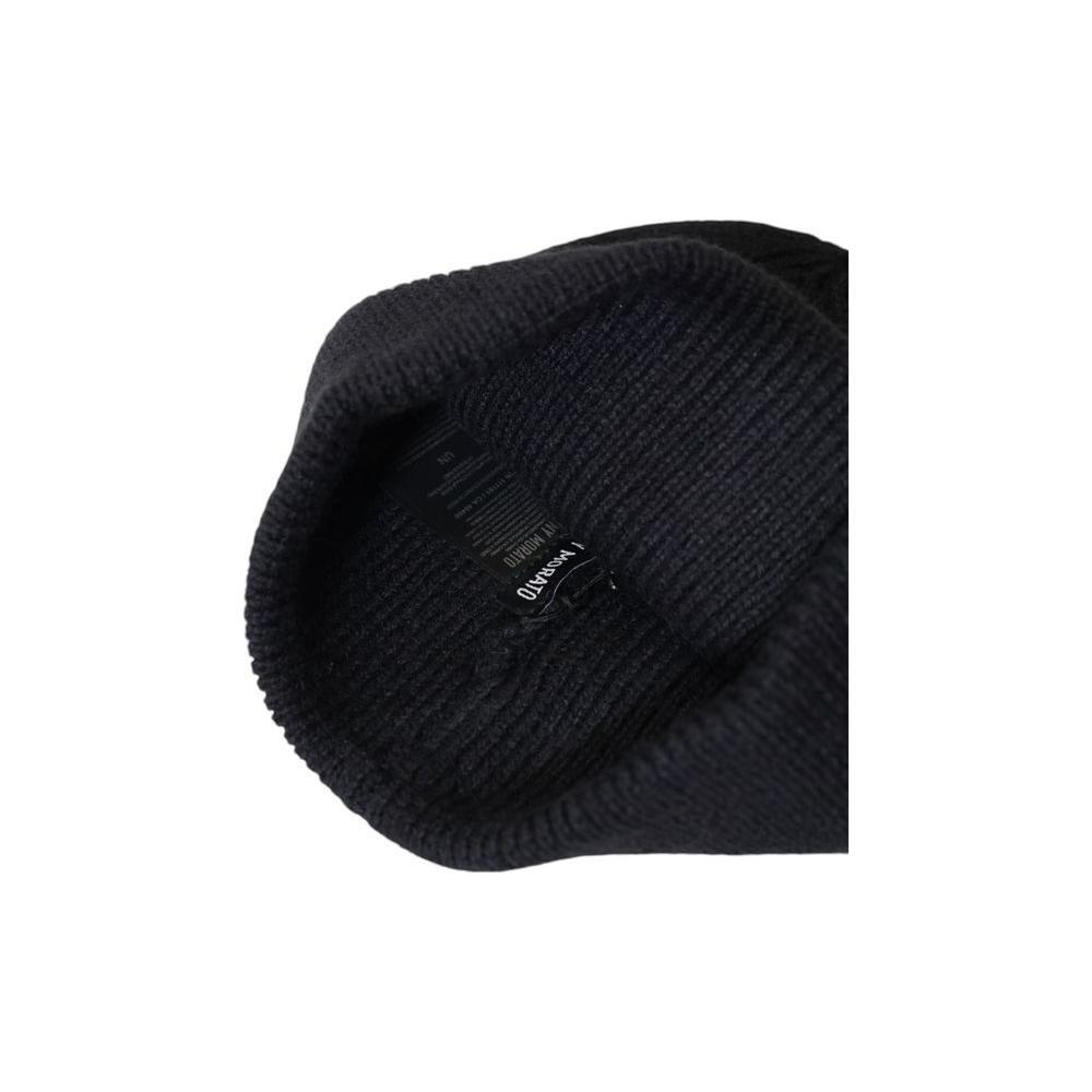 Antony Morato Black Wool Caps Baseball Hat