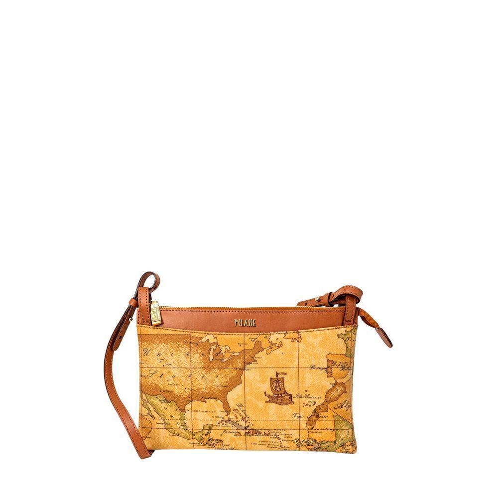 Alviero Martini Prima Classe Beige Leather Handbag ALMAPRCL-7155300127