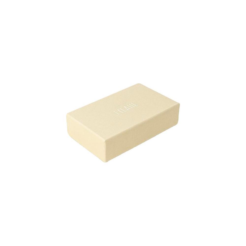 Alviero Martini Prima Classe Beige Leather Keychain