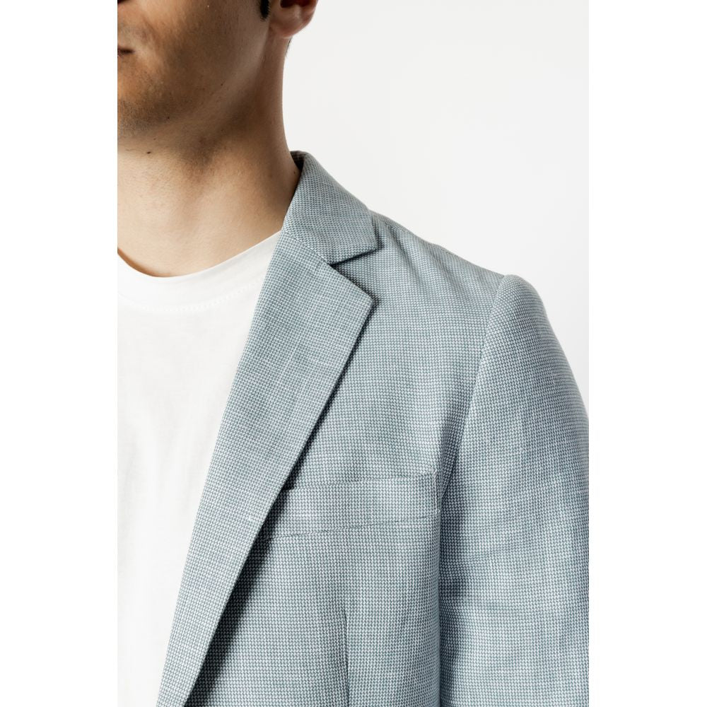 Antony Morato Green Linen Suit Antony Morato Light Gray
