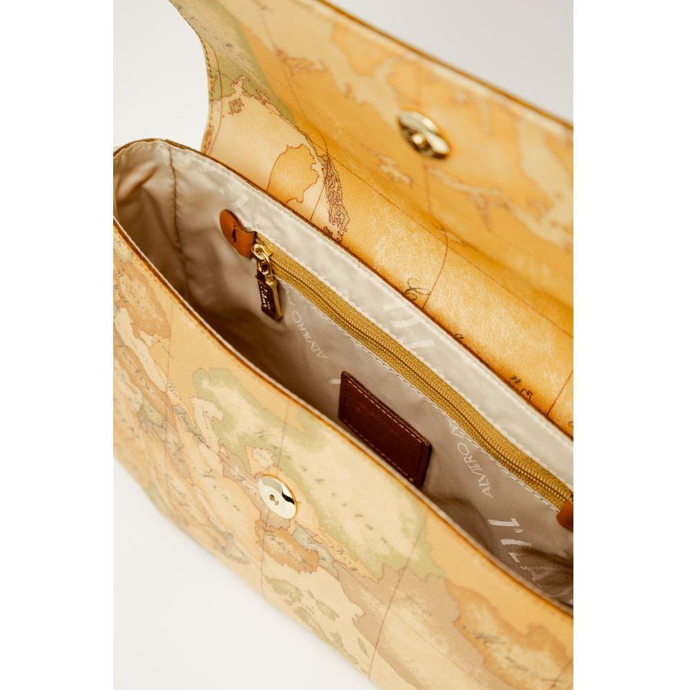 Alviero Martini Prima Classe Beige Leather Handbag