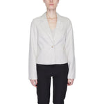 Vero Moda Gray Polyester Blazer VE-13394200137-IT36|XXS