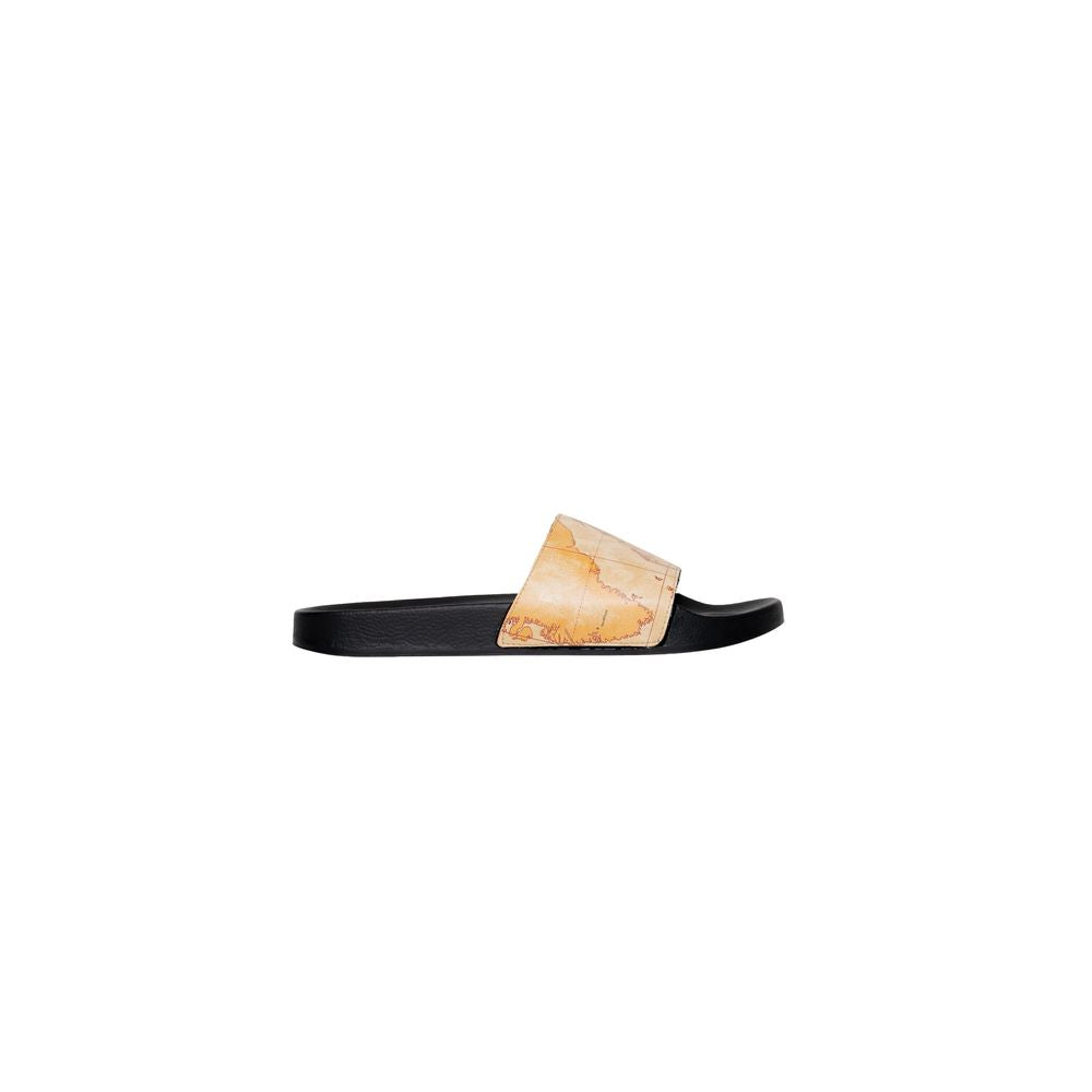 Alviero Martini Prima Classe beige sandal, polyethylene, spring/summer men's collection, 2.5 cm heel, stylish slip-on design.