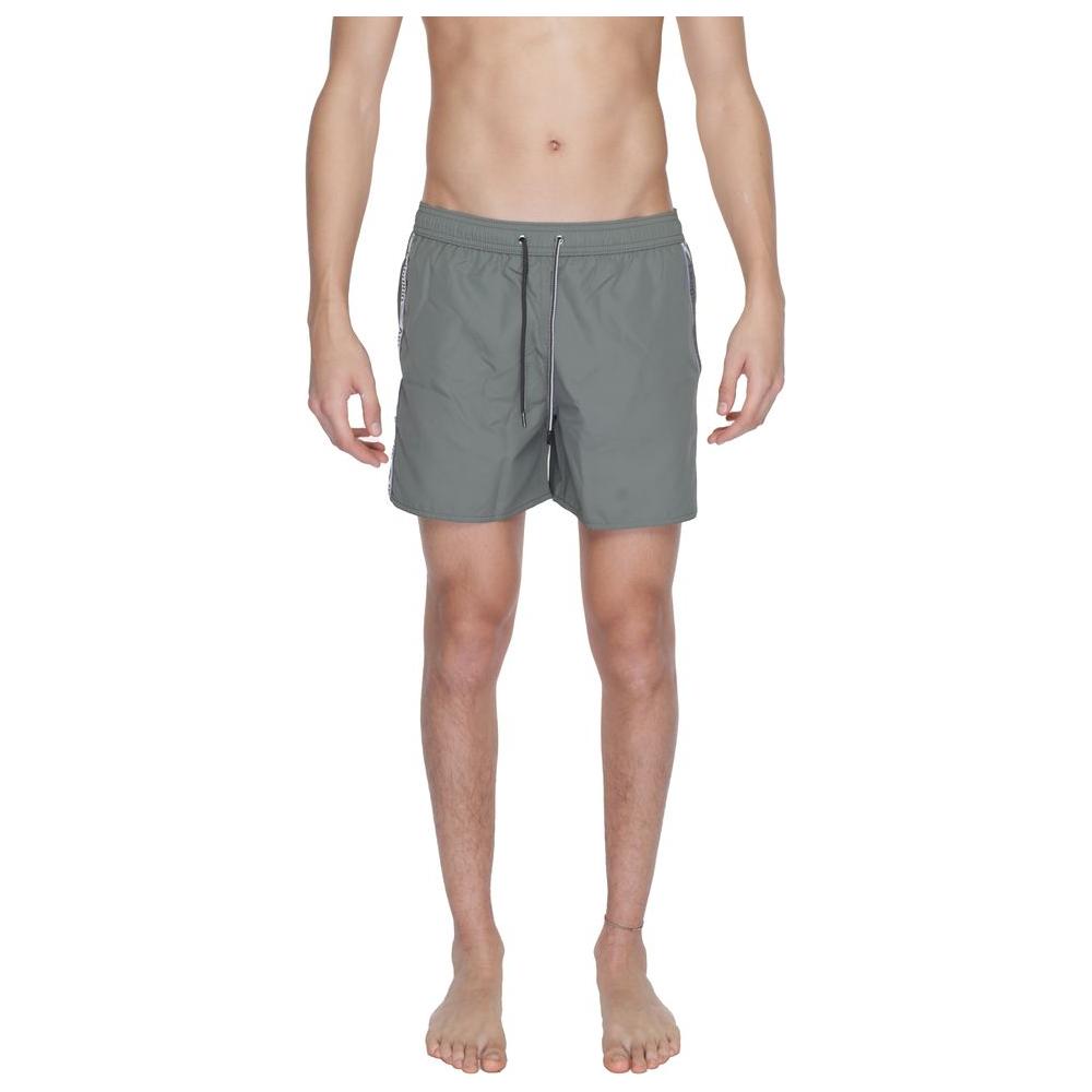 Emporio Armani Underwear Green Polyester Swimwear Emporio Armani Underwear Rosy Brown