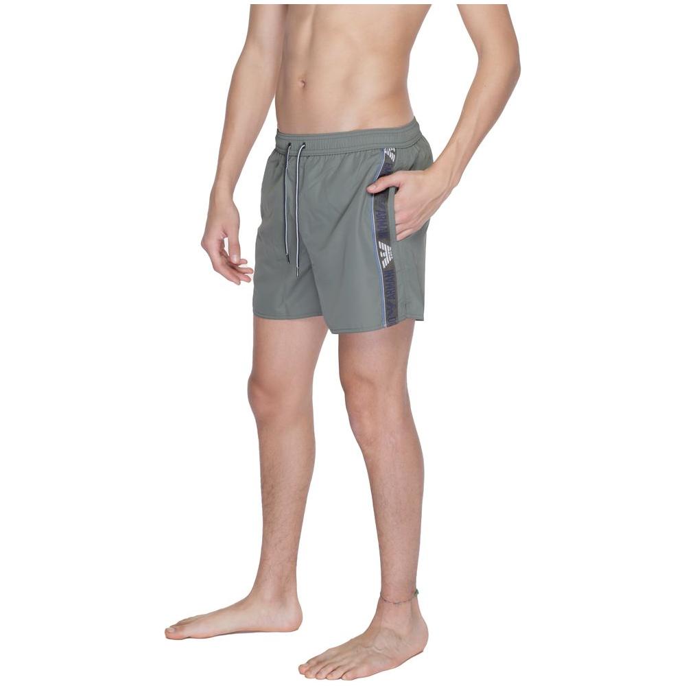 Emporio Armani Underwear Green Polyester Swimwear Emporio Armani Underwear Rosy Brown