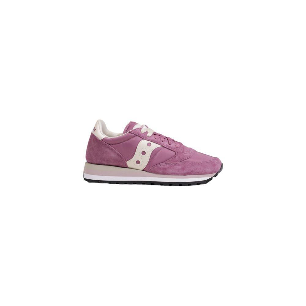 Saucony Pink Suede Leather Sneaker SA-15625200134-EU38/US8