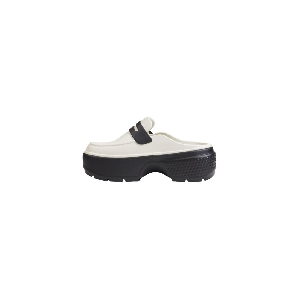 Crocs Cream Synthetic Sandal Crocs Dark Slate Gray