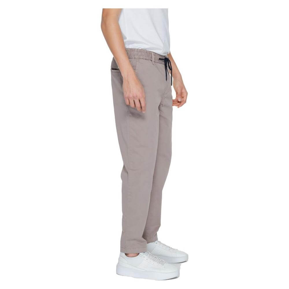 Hugo Boss Brown Cotton Jeans & Pant Hugo Boss Rosy Brown