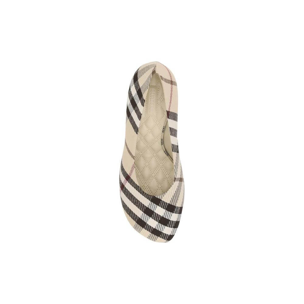 Burberry Archivio Check Baby Pumps Burberry Gray