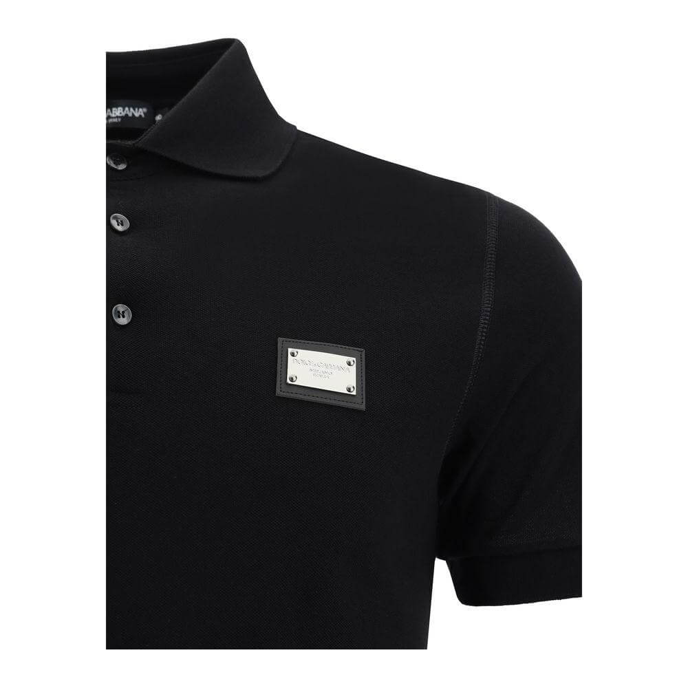 Dolce & Gabbana Polo Shirt Dolce & Gabbana Black