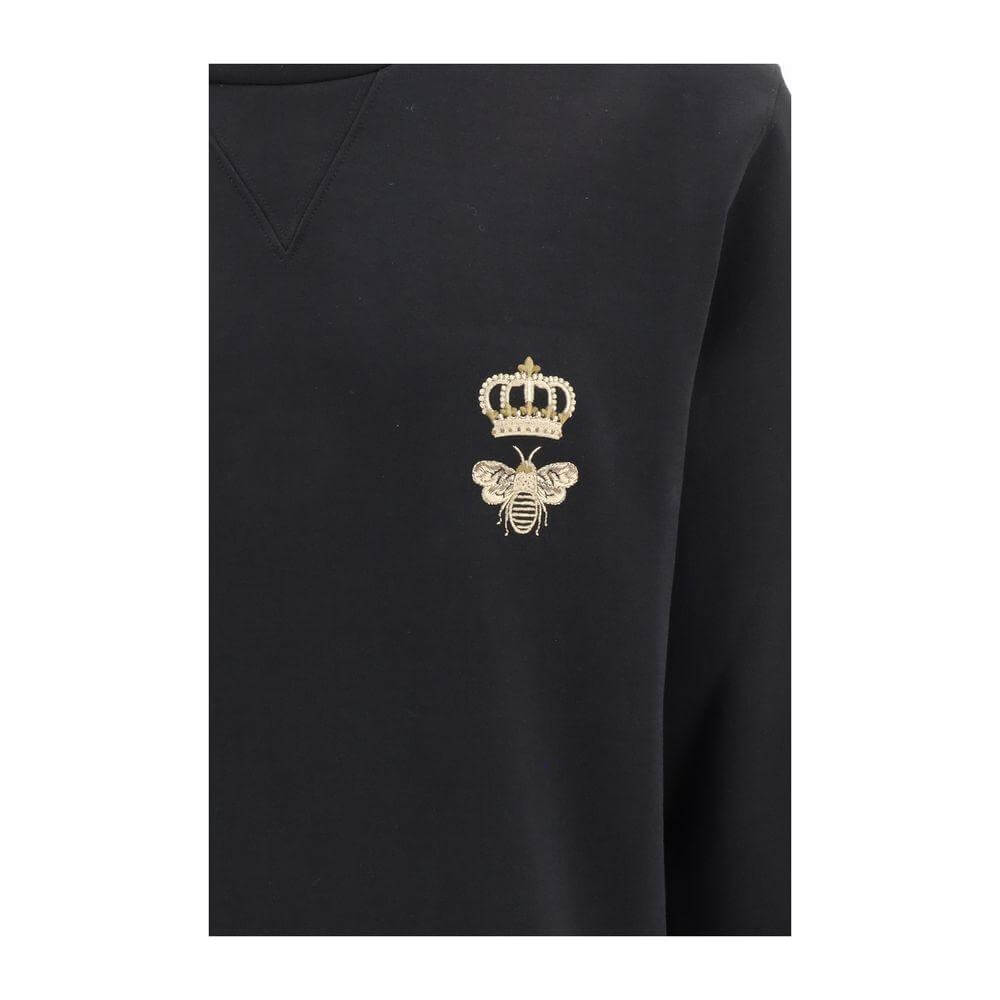 Dolce & Gabbana Sweatshirt with bee Dolce & Gabbana Dark Slate Gray