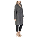 Vero Moda Gray Polyester Coat VE-15966900136-IT42|M