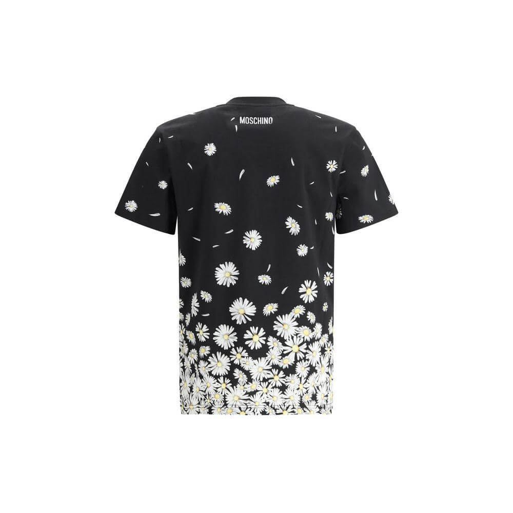 Moschino Daisies T-Shirt Moschino Dark Slate Gray