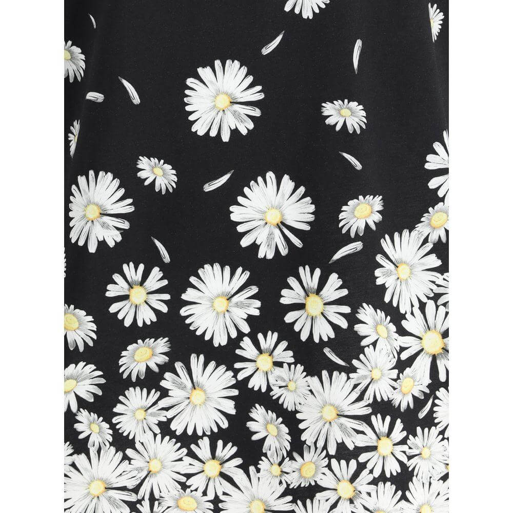 Moschino Daisies T-Shirt Moschino Dark Slate Gray