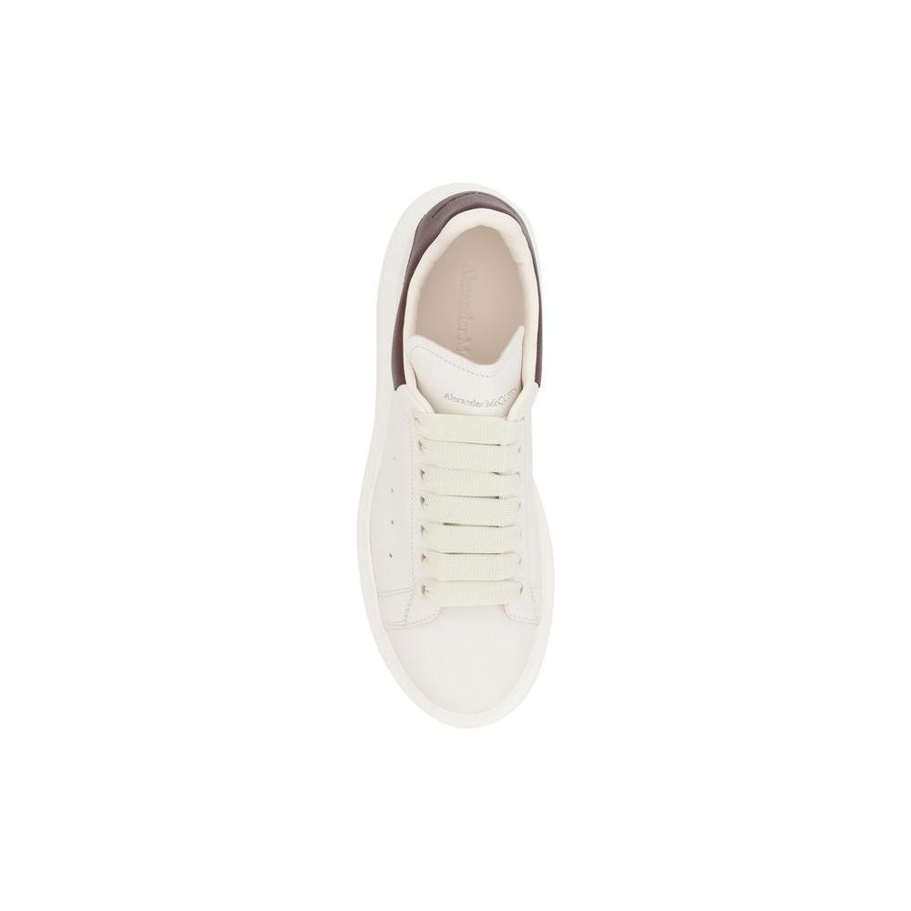 Alexander McQueen Leather Sneakers Alexander McQueen Light Gray