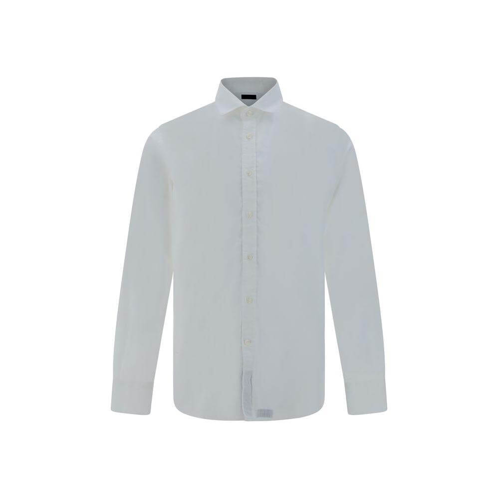 Deperlu Popeline Shirt Deperlu Gray