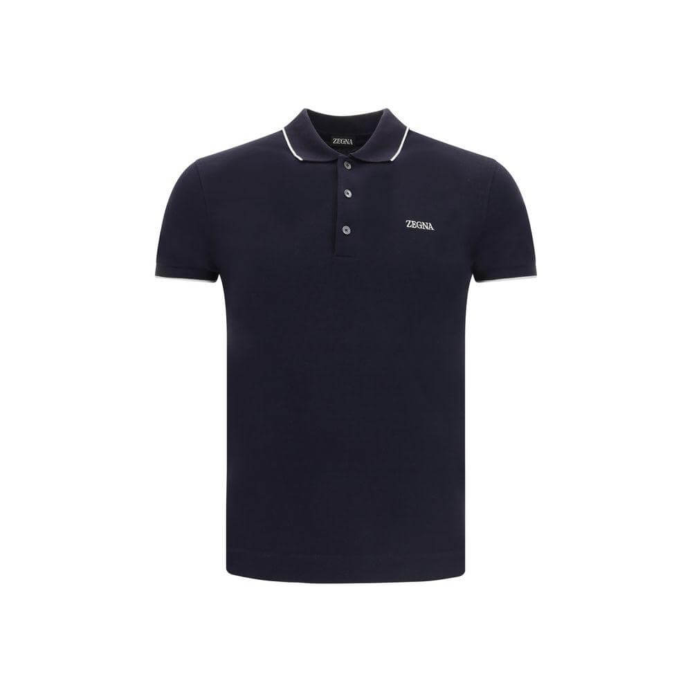 ZEGNA Polo Shirt ZEGNA Dark Slate Gray