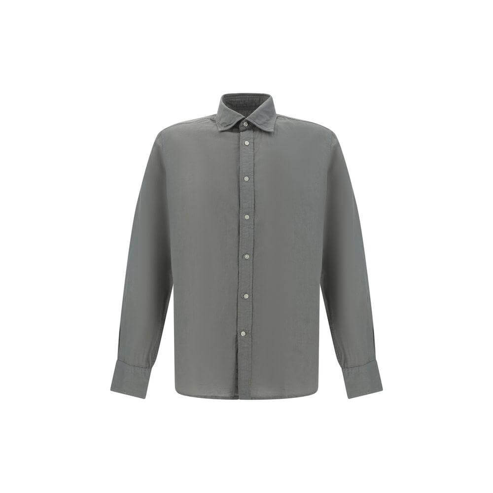 Deperlu Linen and cotton Shirt Deperlu Dim Gray