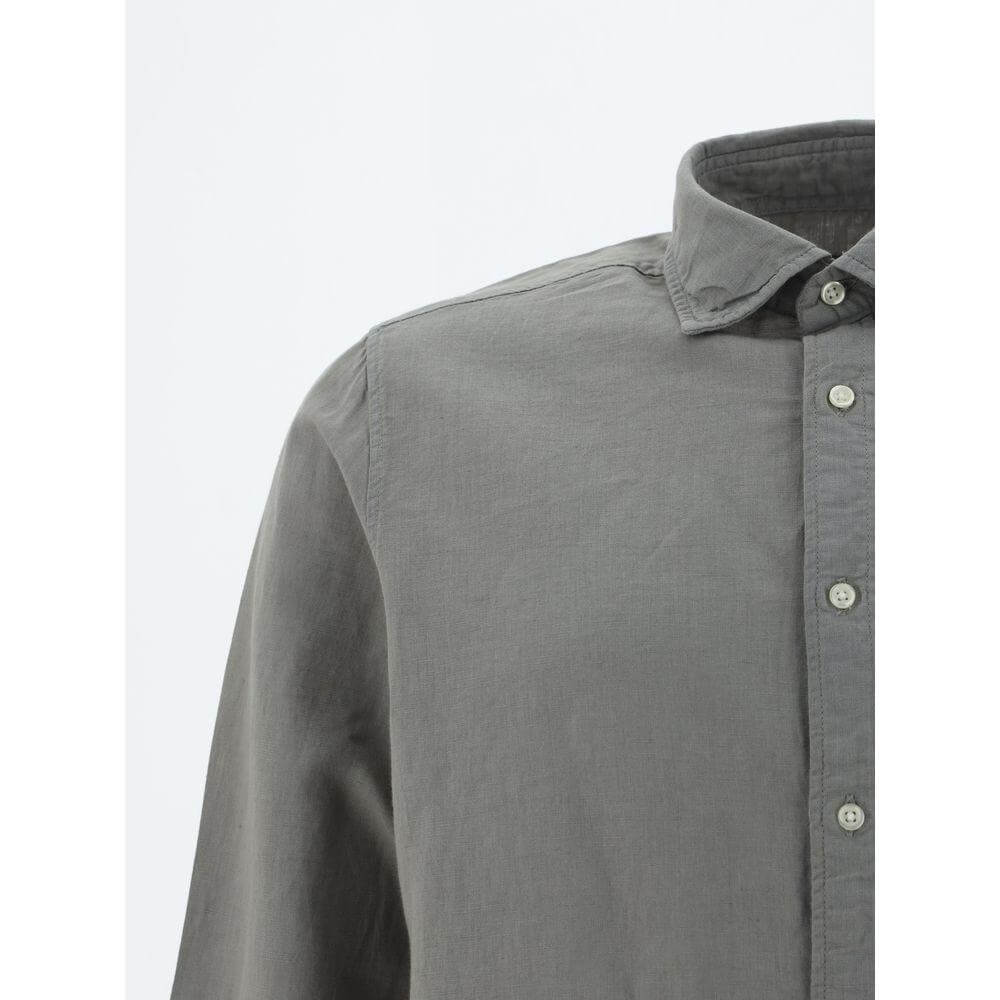 Deperlu Linen and cotton Shirt Deperlu Dim Gray