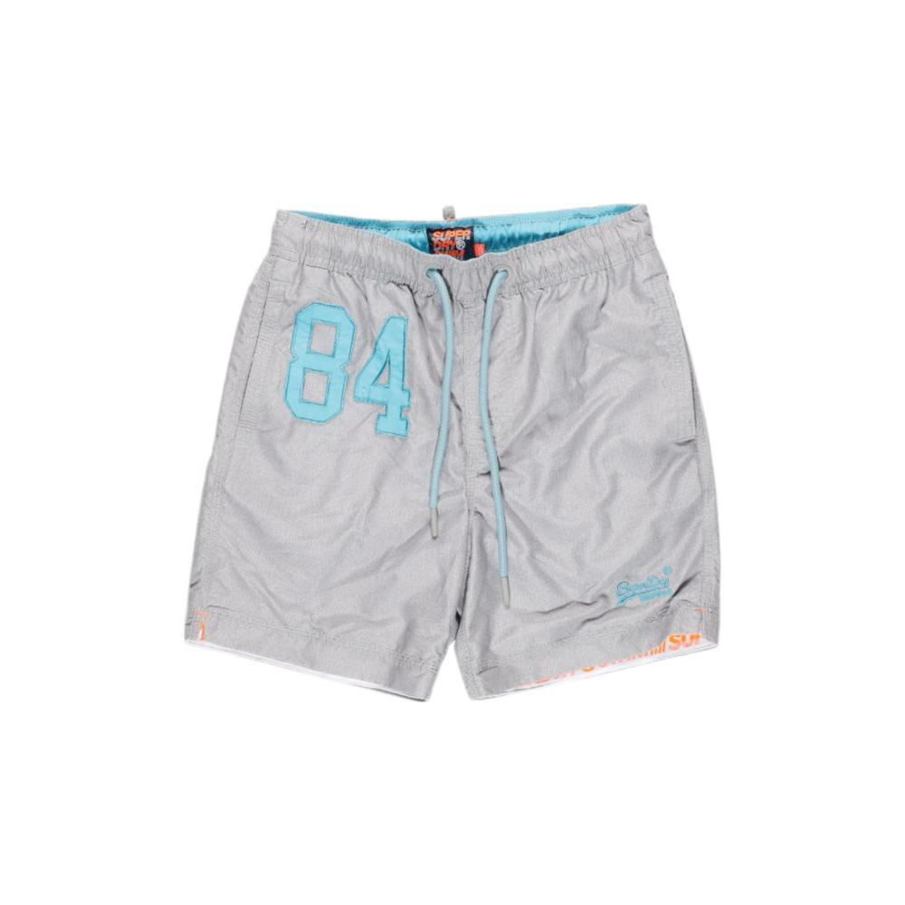 Superdry Gray Polyester Swim Short SU-15819800136-IT42 | XS