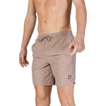 Lyle & Scott Gray Nylon Swim Short LY-15824202205-IT42 | XS