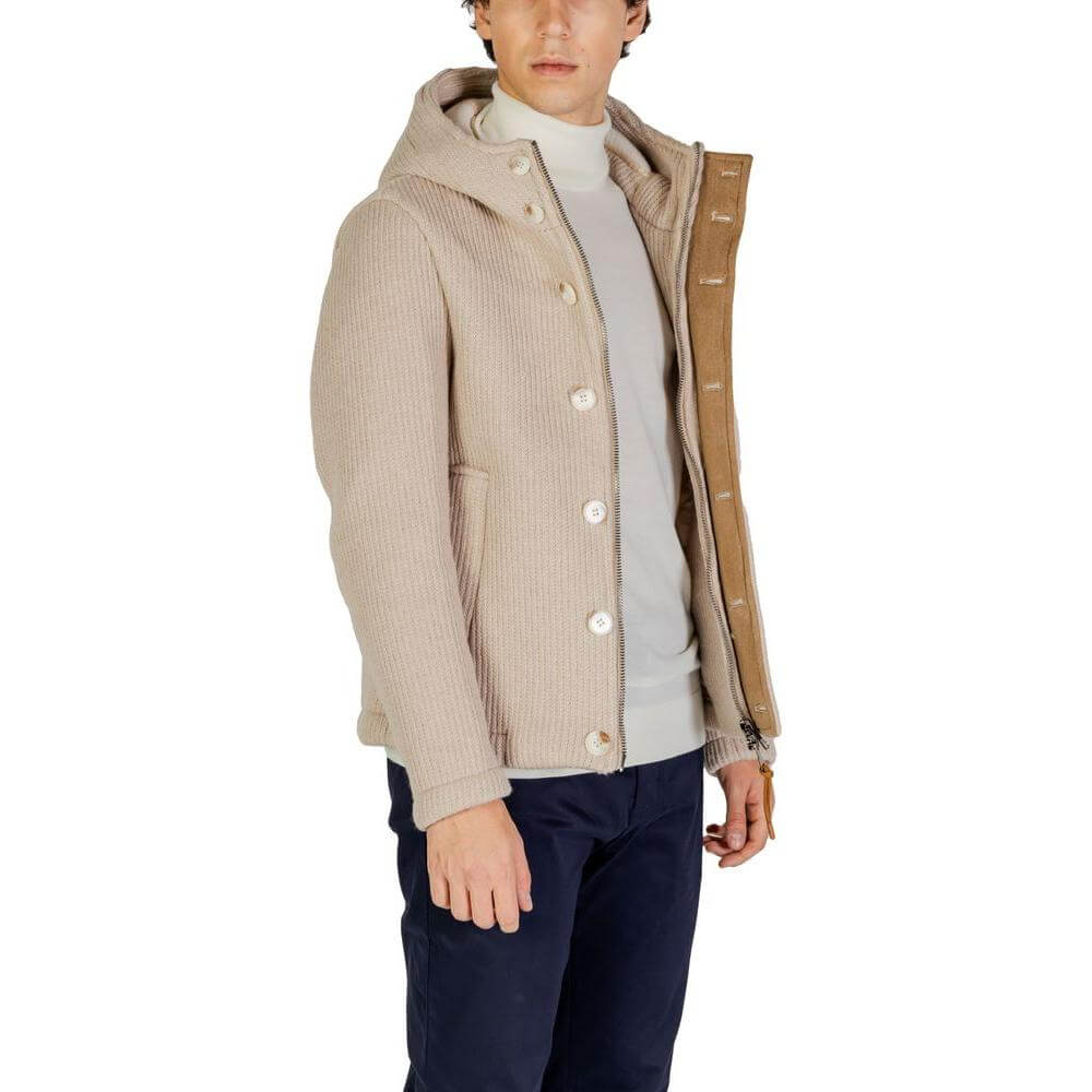Hydra Clothing Beige Polyester Jacket