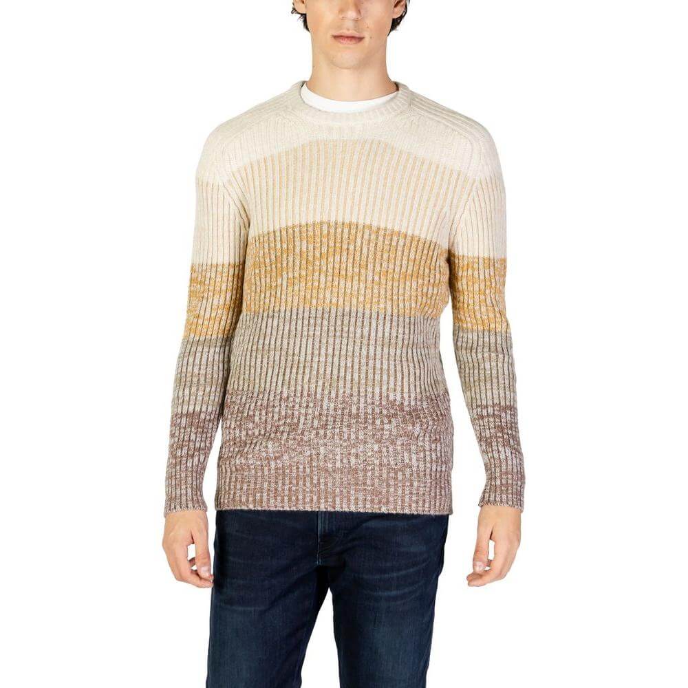 Hydra Clothing Beige Acrylic Sweater