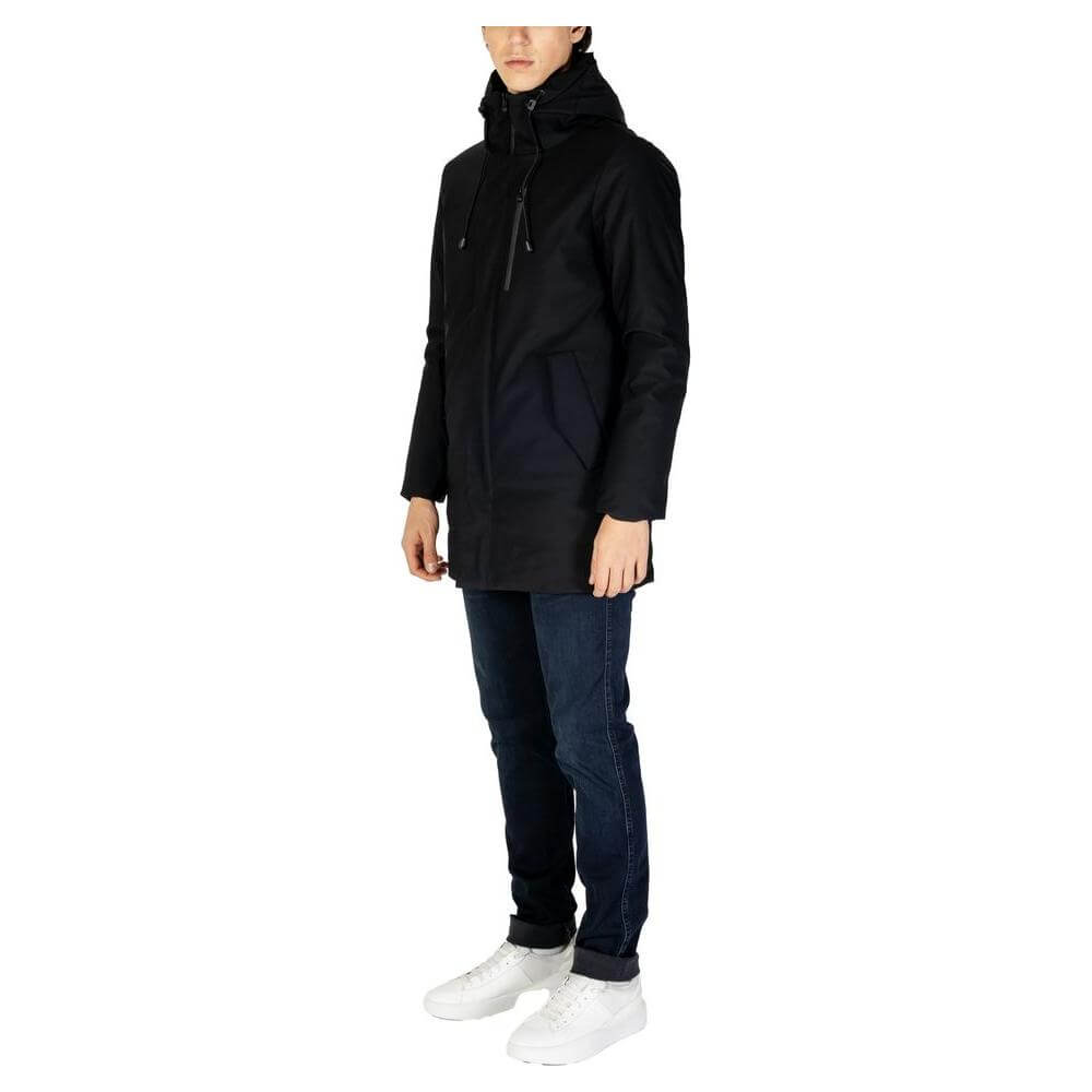 Hydra Clothing Black Nylon Jacket