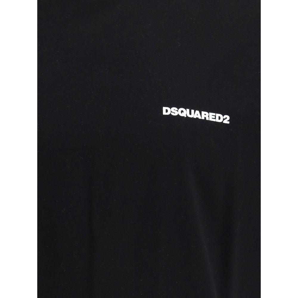 Dsquared² Logoed T-Shirt Dsquared² Black