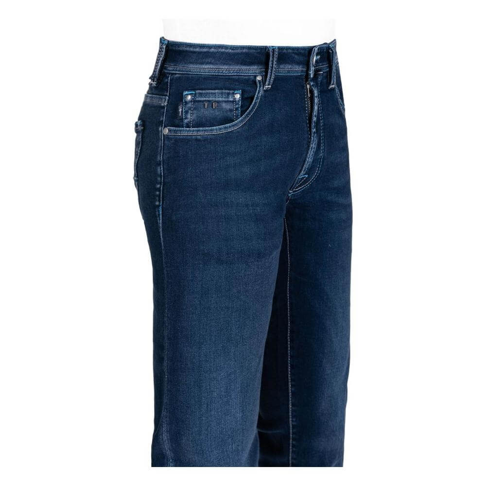 Tramarossa Blue Cotton Men's Jeans