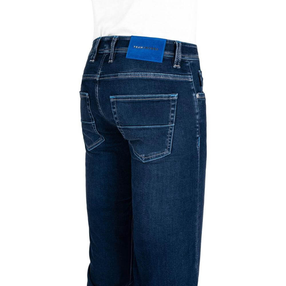 Tramarossa Blue Cotton Men's Jeans