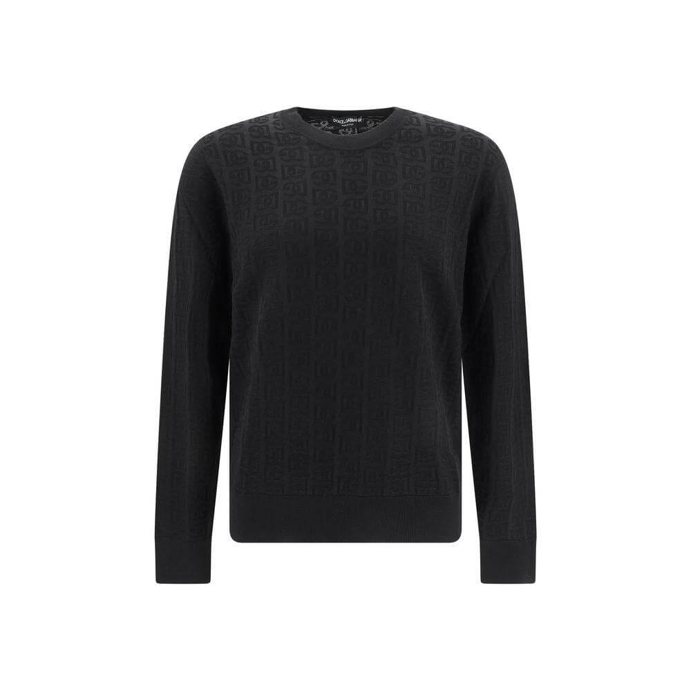 Dolce & Gabbana Silk Sweater Dolce & Gabbana Black