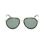 Belstaff Gold Stainless Steel Sunglasses BEROADMASTERIINEGROAC