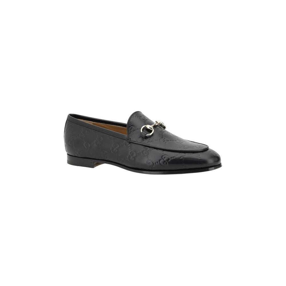 Gucci Logoed Loafers Gucci Dark Slate Gray