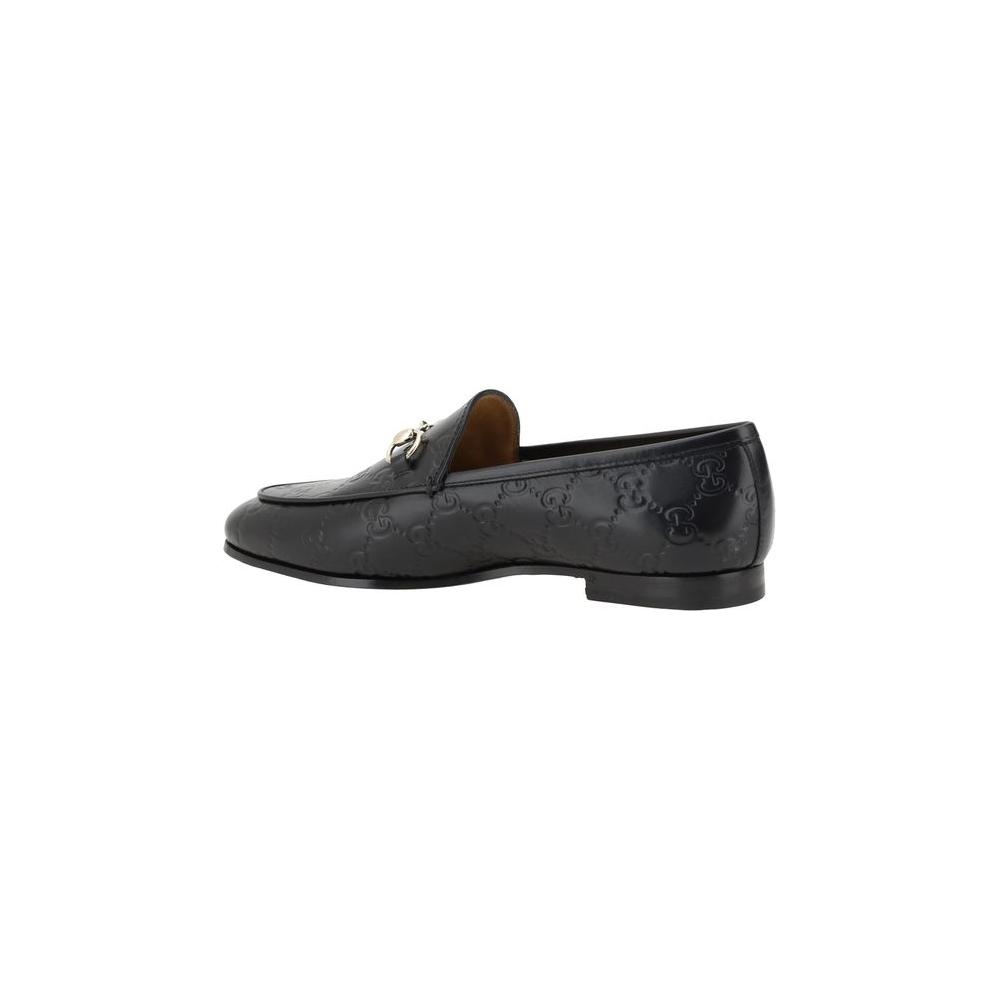 Gucci Logoed Loafers Gucci Dark Slate Gray