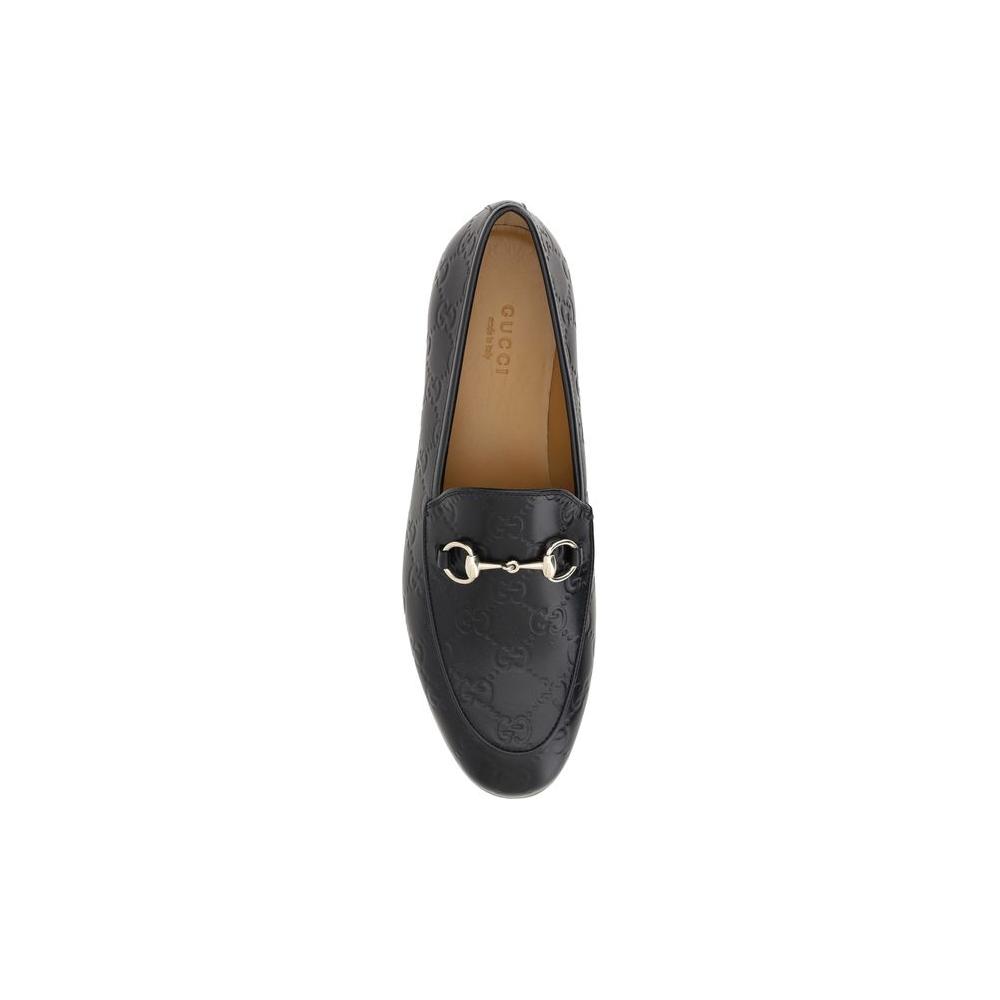 Gucci Logoed Loafers Gucci Dark Slate Gray