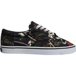 Dolce & Gabbana Black Tropical Print Low Top Sneakers Shoes MV6745-40.5
