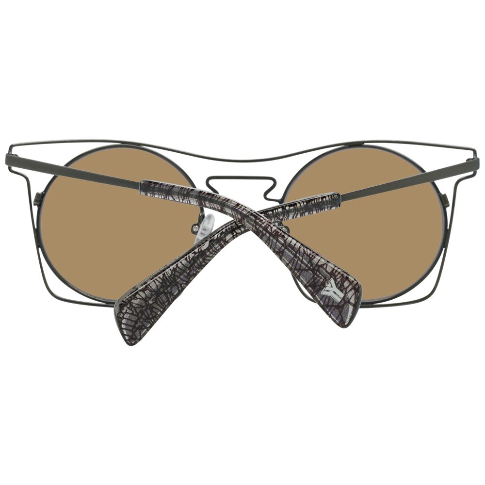 Yohji Yamamoto Black Metal Sunglasses