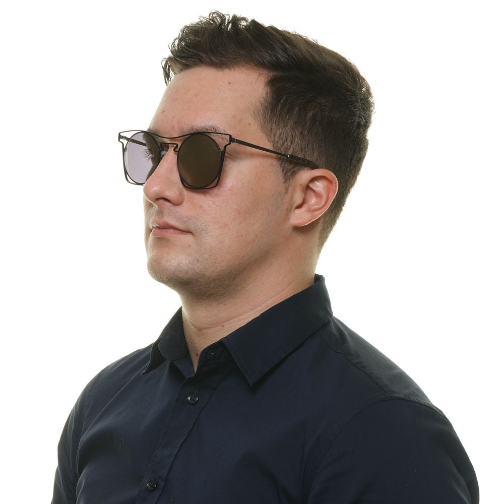 Yohji Yamamoto Black Metal Sunglasses