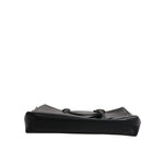 Dolce & Gabbana Black Smooth Leather Logo Printed Monreale Briefcase Bag