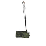 Dolce & Gabbana Green Leopard Leather Logo Plaque Multifunctional Kit Bag BAG4050