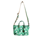 Dolce & Gabbana Green Canvas Botanical Garden Women Tote Bag BAG4012