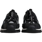 Dolce & Gabbana Black Mesh Sorrento Trekking Sneakers Shoes MV7153-41