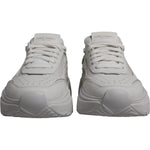 Dolce & Gabbana White Daymaster Low Top Sneakers Shoes MV7157-39.5