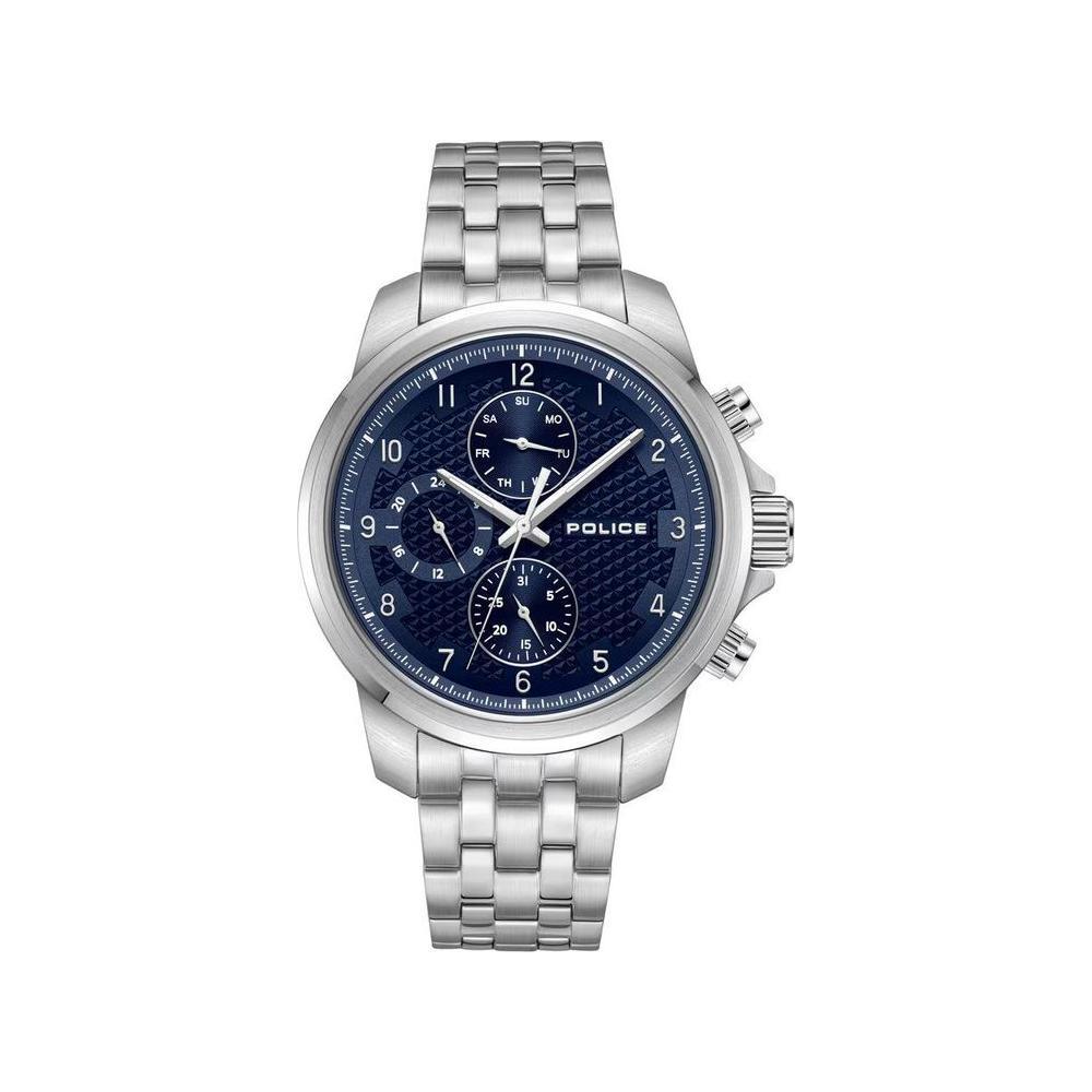 Police Gray Stainless Steel Watch POPEWJK0021505AC