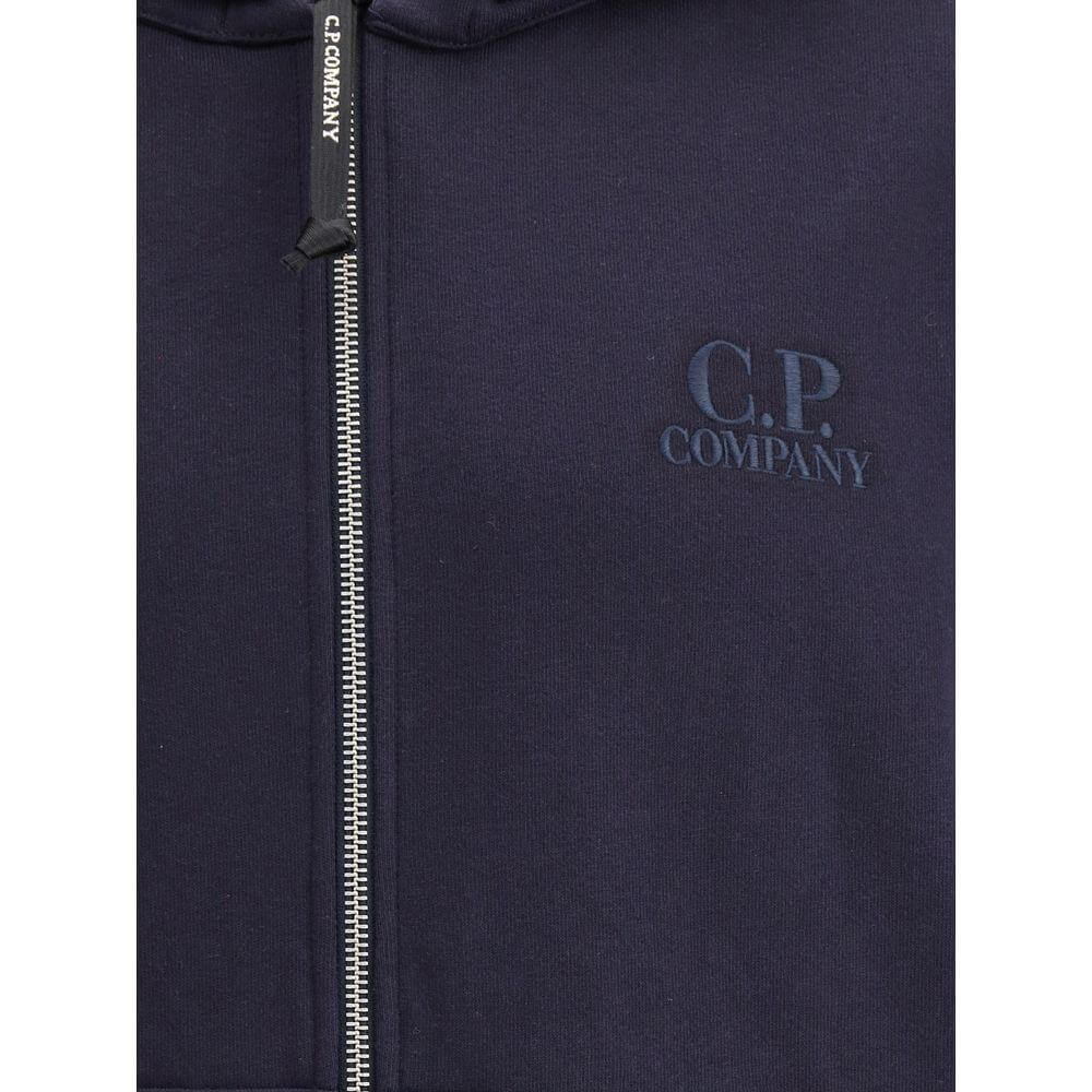 C.P. Company Hoodie with zipper C.P. Company Dark Slate Gray