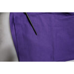 Dolce & Gabbana Purple Cotton Men Bermuda Sweatshorts Shorts PAN75762-46