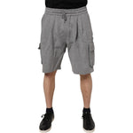 Dolce & Gabbana Gray Cotton Cargo Bermuda Sweatshorts Shorts PAN76050-48
