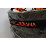 Dolce & Gabbana Green Fashion Expression Oversized Plastic Tote Bag BAG4336