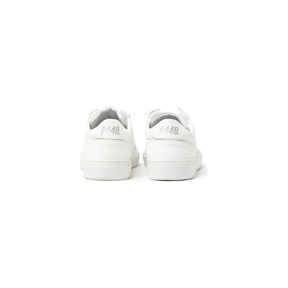 P448 White Leather Sneaker P448 Beige
